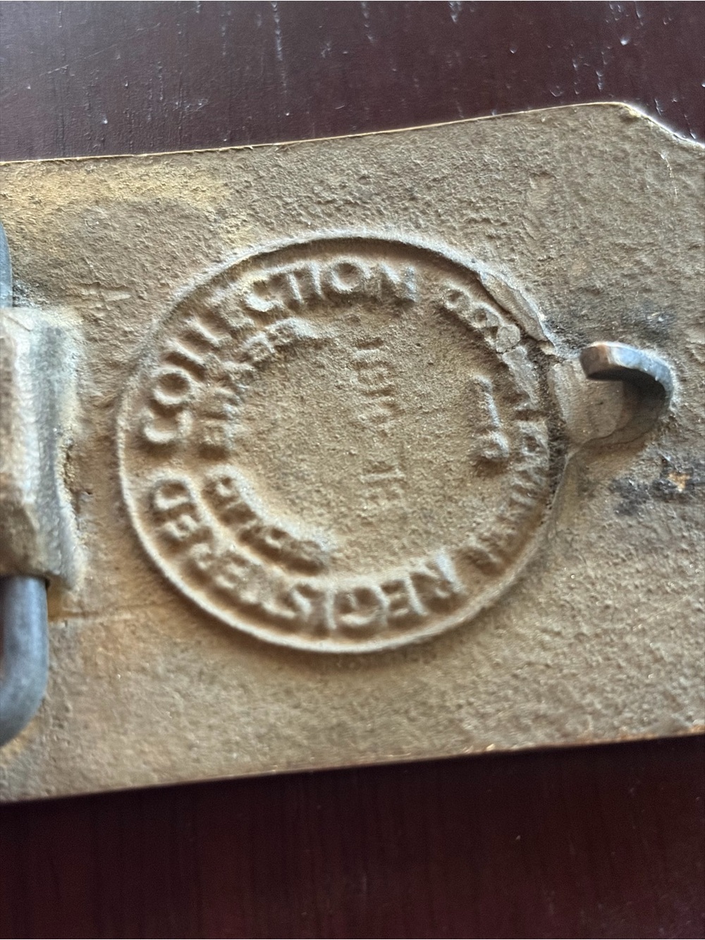 Nevada Prospector Country Solid Brass Belt Buckle - Picture 3 of 3